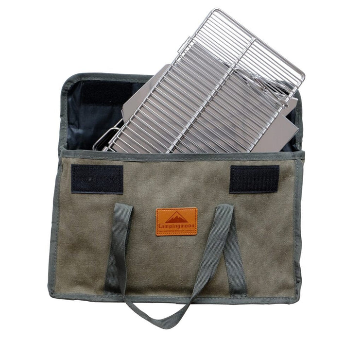 MT-2-B Durable Canvas Carry Bag for Camping Grills