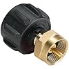 Propane Refill Adapter for 1 LB Gas Tanks from 20 LB Cylinder PZ-101
