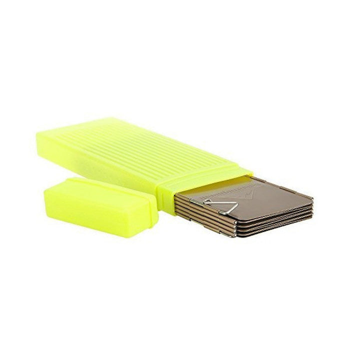 YD-10 10-Plate Foldable Camp Stove Windscreen with Storage Box